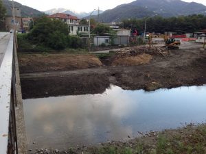 Disboscamento e pulizia tratto Torrente Scrivia pista di accesso alla vasca acquedotto
